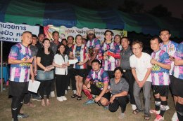 โจอี้ กาน่า , บี๋ สวิช และเพื่อนศิลปินดารา+จิตอาสา รวมพลังชาวบ้านหนองบัว จ.อุทัยธานี จัดฟุตบอลผ้าป่าเพื่อการศึกษา โรงเรียนวัดหนองบัว ต.หนองยาง  อ.หนองฉาง จ.อุทัยธานี ระดมยอดผ้าป่าได้ถึง 509,669.94 บาท