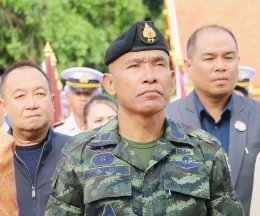 สมุทรปราการ  : คนไทยนับหมื่น รวมพลคนรักชาติ ชูธงไทยใหญ่ที่ในโลก