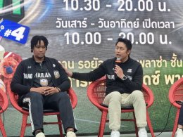 ตลาดนัดคนข่าวกีฬา ปีที่ 4 วันสุดท้ายคึกคักต่อเนื่อง 3 ทีมชาติไทย บุก พาราไดซ์ พาร์ค จับเข่าคุยสร้างแรงบันดาลใจ รับศึกซีเกมส์และอาเซียนพาราเกมส์