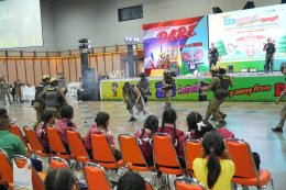 สมุทรปราการจัดโครงการ D.A.R.E. สร้างภูมิคุ้มกันเยาวชนห่างไกลยาเสพติด ประจำปี 2568