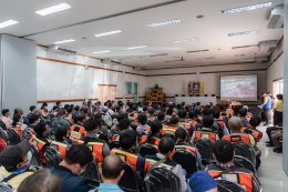 สำนักงานคณะกรรมการสุขภาพแห่งชาติ จัดอบรมให้ความรู้การขับขี่ปลอดภัยสร้างวินัยจราจร