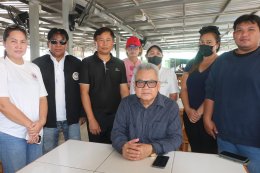 หัวหน้าพรรคแรงงานสร้างชาติ รับเรื่องร้องเรียน! ชาวบ้านกว่า 1,500 หลังคาเรือนเดือดร้อน เสาไฟฟ้าตั้งขวางทางเข้าออกซอย ถนนหนามแดง สมุทรปราการ