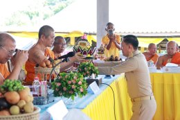  ผู้ว่าฯ นราธิวาสถวายการต้อนรับคณะกรรมการตรวจติดตามผลการดำเนินงาน โครงการสร้างความปรองดองสมานฉันท์โดยใช้หลักพระพุทธศาสนา