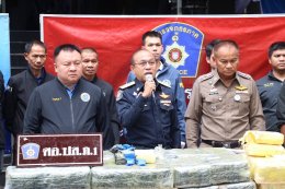 ตำรวจภูธรภาค 1 แถลงผลการจับกุมยาเสพติดรายสำคัญ ยาบ้ากว่า 6.9 ล้านเม็ด