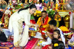 เทวาลัยมหากาลีอวตารจักรวาลชนนี  ร่วม สมาคมภารัต  (อินเดีย) ชลบุรี จัดพิธีแห่เทวรูปพระแม่รอบเมืองพัทยา เนื่องในงานนวราตรี 9 วัน 9 คืน