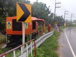 พายุซูลิกซัด มุกดาหารอ่วม  ฝนตกตลอดคืน น้ำท่วมขัง รอการระบาย