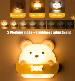 โคมไฟหมี Mini teddy LED พร้อมรีโมท