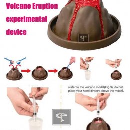 Volcano Eruption ชุดการทดลองภูเขาไฟระเบิด