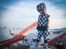 Checker hoodie 