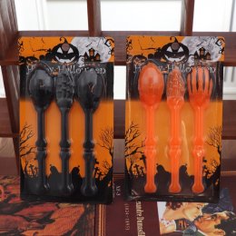 Halloween fork spoon set