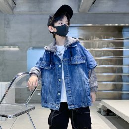 Denim Jacket Hoodie (STREET141)