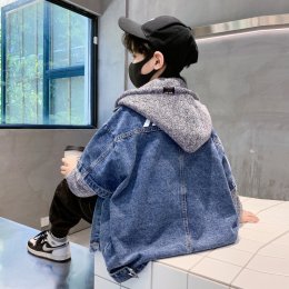 Denim Jacket Hoodie (STREET141)