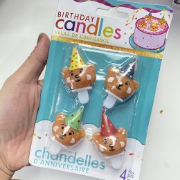 Birthday candle เทียนวันเกิด เทียนแฟนซี(TOY451)