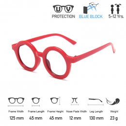  แว่นกันแสงสีฟ้าเด็ก Blueblock (SUN56)