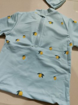 ชุดว่ายน้ำเด็ก lemon lover 3 ชิ้น ( เสื้อ กางเกง หมวก)(SW213)