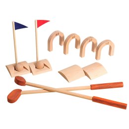 Wood toy : GOLF SET ของเล่นเสริมพัฒนาการ ชุดของเล่นตีกอล์ฟ 