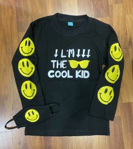 แขนยาว smiley coolkid (PB514)