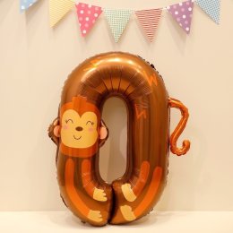 Animal Number balloon บอลลูนตัวเลข(TOY744)