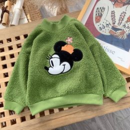 Disney lamp fur sweater เสื้อแขนยาวขนแกะ (STREET52)