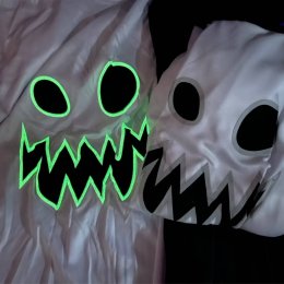 ชุดแฟนซีเด็กฮาโลวีน Glow in the dark รุ่น Hoodie เรืองแสงได้