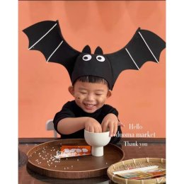 หมวกค้างคาวปีกกว้าง BAT HALLOWEEN