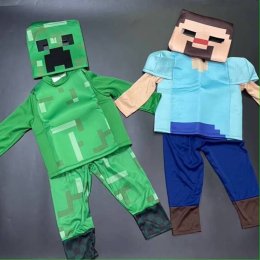 ชุดแฟนซีเด็ก ชุดคอสเพลย์ minecraft 