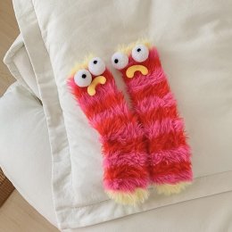 Monster sock ถุงเท้ามอนสเตอร์ขนปุย (SOCK146)