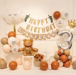 Happy Bear balloon ลูกโป่งรูปหมี(TOY488)