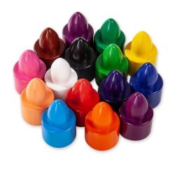 Finger crayon สีเทียนสวมนิ้ว 15 สี (TOY246)