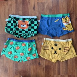 Tiger underwear กางเกงในเด็ก ลายเสือ 4 ตัว(UNDERWEAR55)