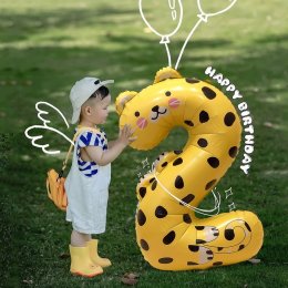 Animal Number balloon บอลลูนตัวเลข(TOY744)