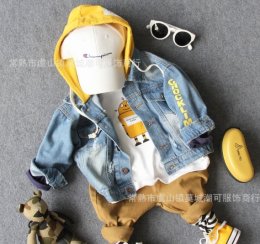 Jacket danger jean hoodie (STREET6)