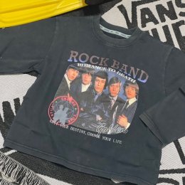 เสื้อแขนยาวเด็ก Rock band มาเท่ๆ (STREET207)