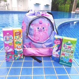 Cartoon swimming bag กระเป๋าผ้าเปียกใส่ชุดว่ายน้ำ (SW262)