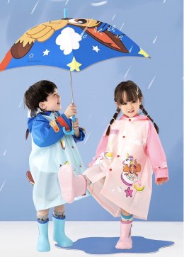 เสื้อกันฝน paw patrol มาพร้อมถุงเก็บเสื้อกันฝน (Rain27)