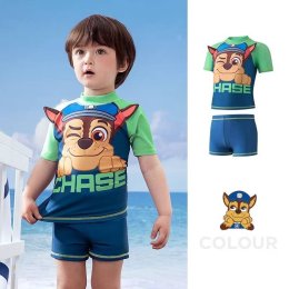 ชุดว่ายน้ำเด็ก paw patrol เป็นชุด 2 ชิ้น เสื้อ+ ขาสั้น 