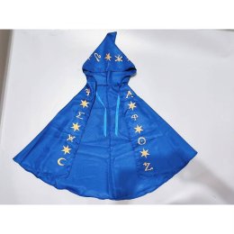 เสื้อคลุมนักเวทย์เด็ก magician สีน้ำเงินมีฮู้ด