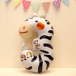 Animal Number balloon บอลลูนตัวเลข(TOY744)