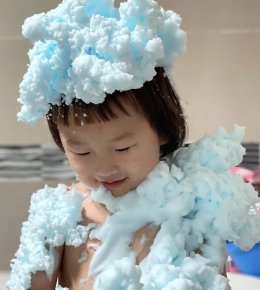 Polarbear Snow Whipping Bath Foam บาธโฟมเด็ก 4in1