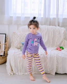 Pattern pyjamas set ชุดนอนเด็กผ้านิ่ม (PAJAMAS17)