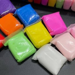 Set ดินเบา ขนาด 120 กรัม 12 สี แถม เครื่องมือปั้น 2 ชิ้น