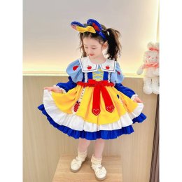 ชุดแฟนซีเด็ก snow white dress เดรสสโนว์ไวท์ฟูฟ่อง