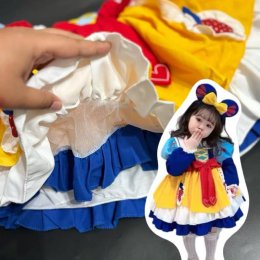 ชุดแฟนซีเด็ก snow white dress เดรสสโนว์ไวท์ฟูฟ่อง
