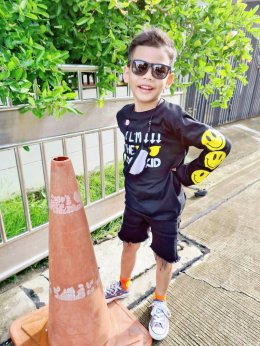 แขนยาว smiley coolkid (PB514)