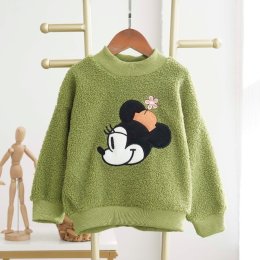 Disney lamp fur sweater เสื้อแขนยาวขนแกะ (STREET52)