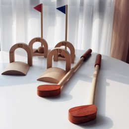 Wood toy : GOLF SET ของเล่นเสริมพัฒนาการ (TOY627)