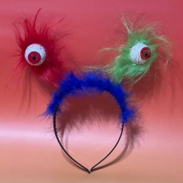 คาดผมลูกตา Scary Eye ของตกแต่งรับฮาโลวีนสุดสยอง