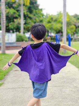 Hallow wing Halloween เสื้อยืดแขนสั้นสกรีนลายฮาโลวีน