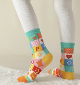 ถุงเท้าเด็กเซ็ต 3 คู่ Happy sock collection (SOCK148)