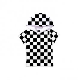 เสื้อฮูทลายหมากรุก checker board hoodie